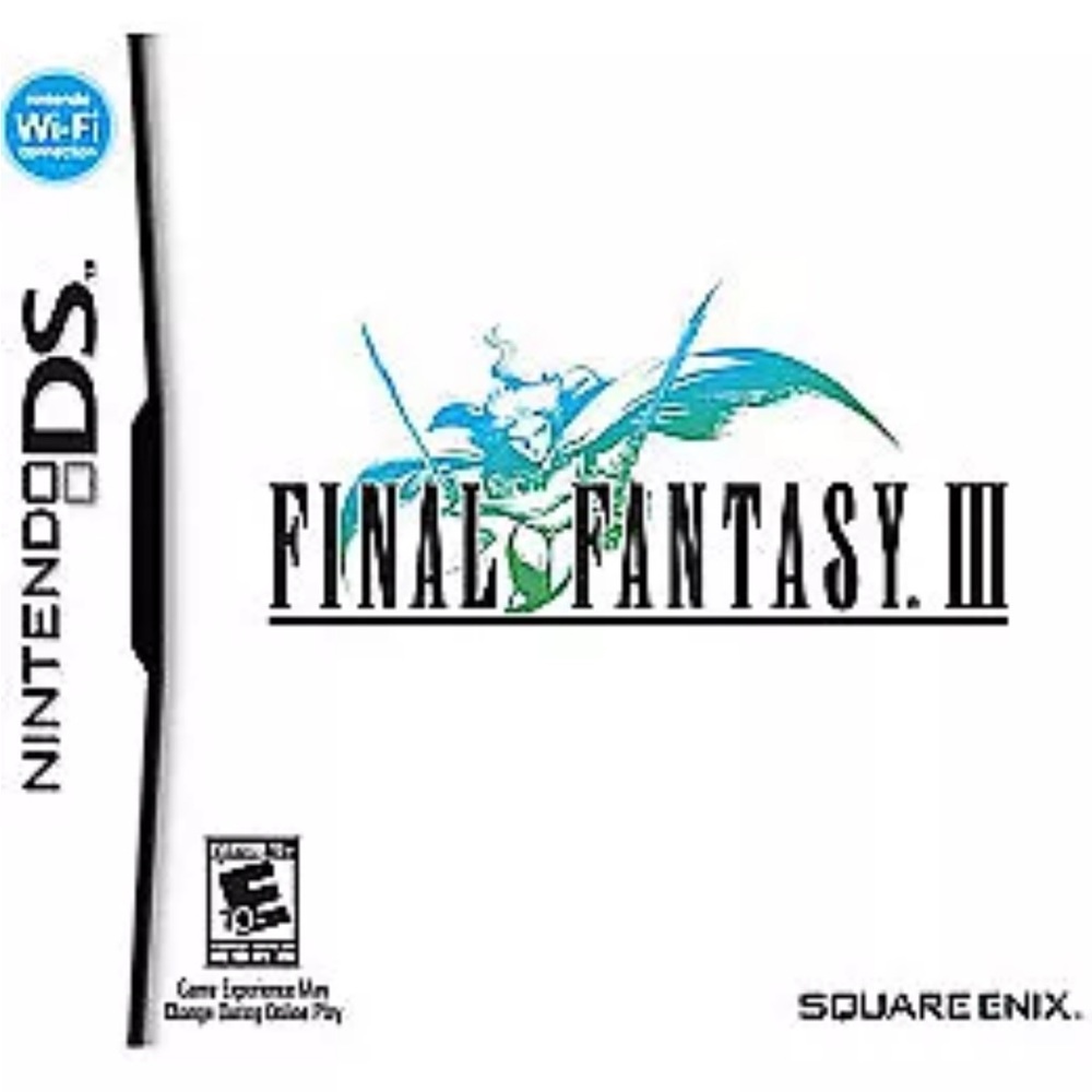 Final Fantasy III for Nintendo DS - White